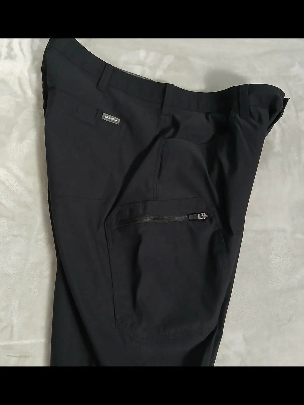 Eddie Bauer Performance Hiking Cargo Pants 36x32 Men's Black